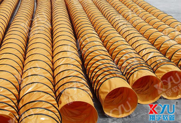 隧道阻燃风管,隧道用正压风管,隧道用塑料风管